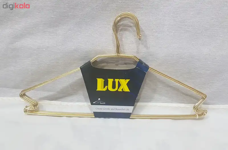 چوب لباسی لوکس مدل P125 بسته 6 عددی