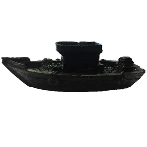 کشتی تزئینی آکواریوم کد 010