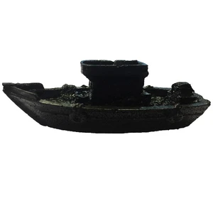کشتی تزئینی آکواریوم کد 010