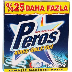 پودر جرمگیر ماشین لباسشویی پروس کد 19039 وزن 625 گرم