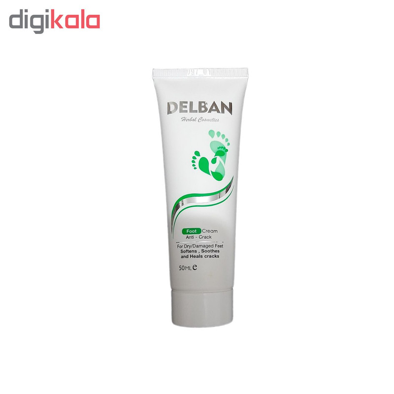 کرم رفع ترک پا دلبان مدل F1 حجم 50 میلی‌لیتر