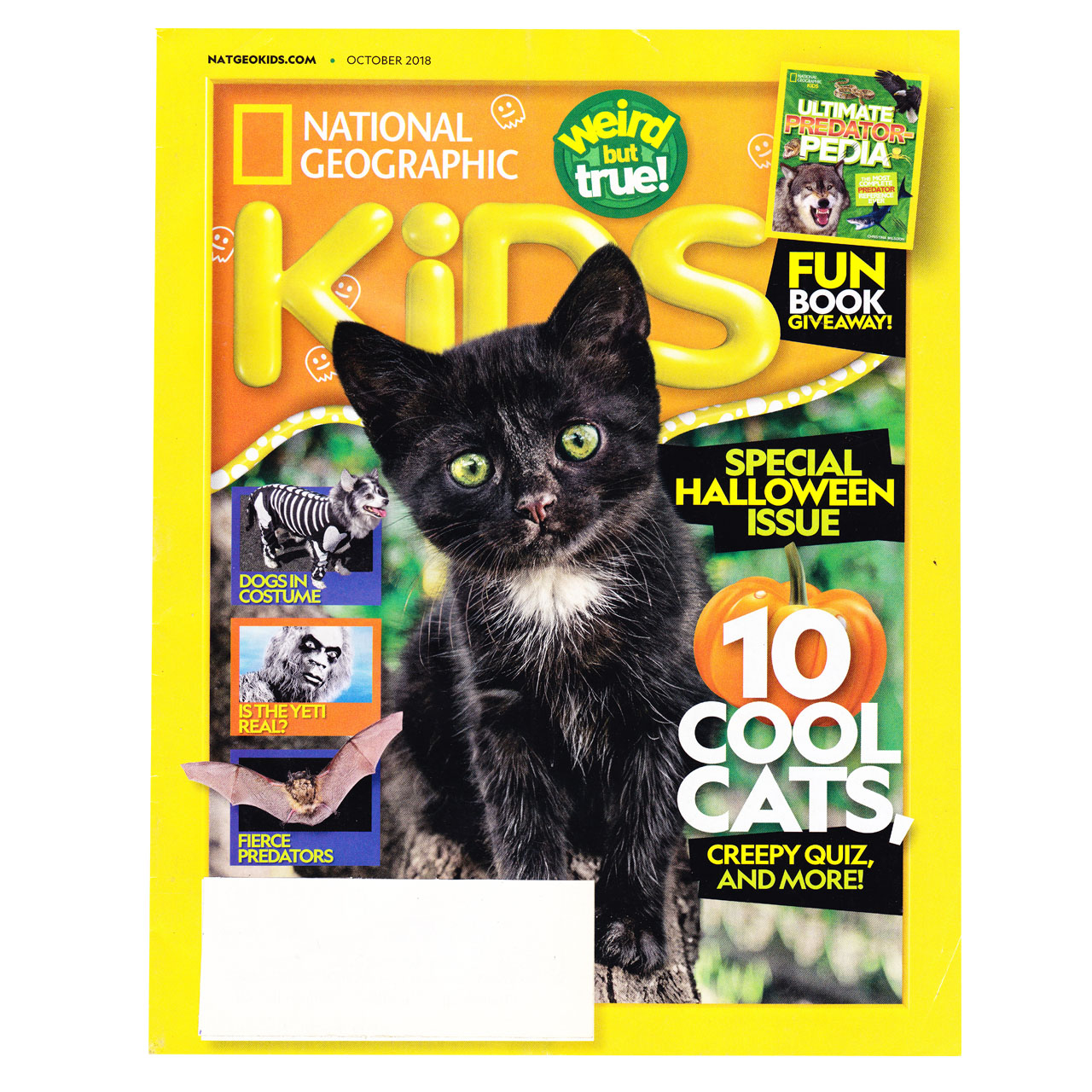 مجله National Geographic Kids اکتبر 2018