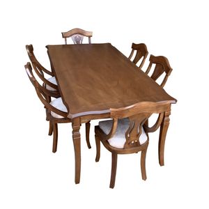 نقد و بررسی میز و صندلی ناهار خوری اسپرسان چوب کد Sm61 توسط خریداران
