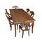 میز و صندلی ناهار خوری اسپرسان چوب کد Sm61