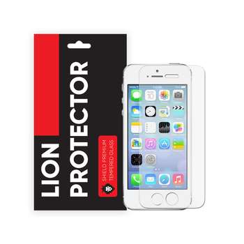 محافظ صفحه نمایش شیلد مدل Lion SG مناسب برای گوشی موبایل اپل iPhone 5