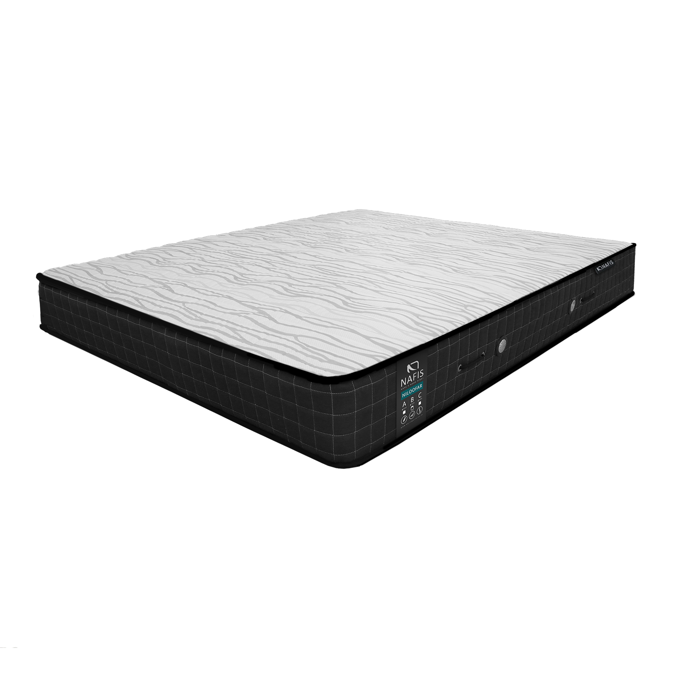 تشک نفیس مدل نیلوفر B دو نفره سایز 200 × 160سانتی متر