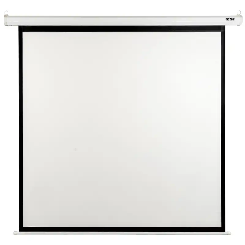 پرده نمایش برقی پروژکتور اسکوپ سایز 180 cm