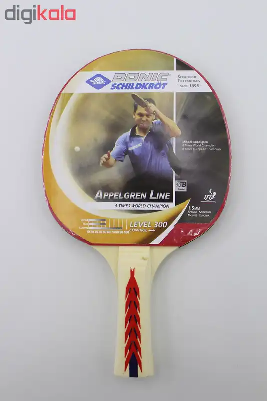 راکت پینگ پنگ دونیک مدل Appel Gren Line Level 300