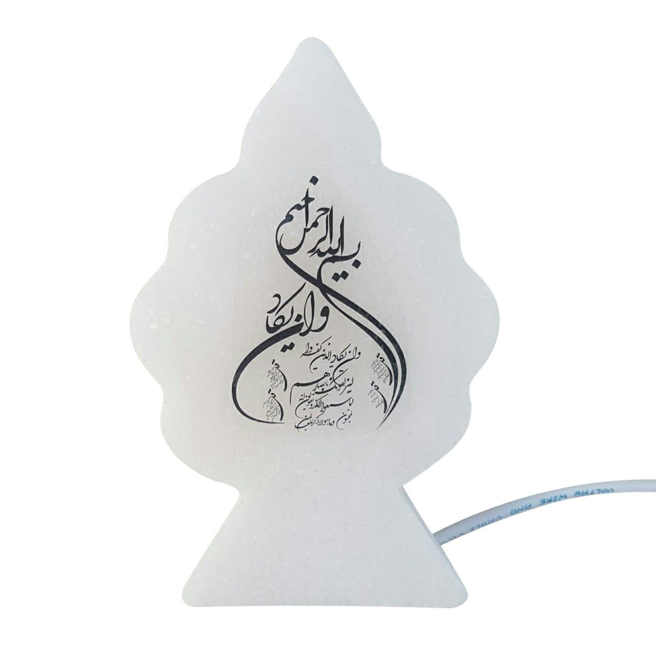آباژور سنگ نمک طرح درخت کاج کد k20