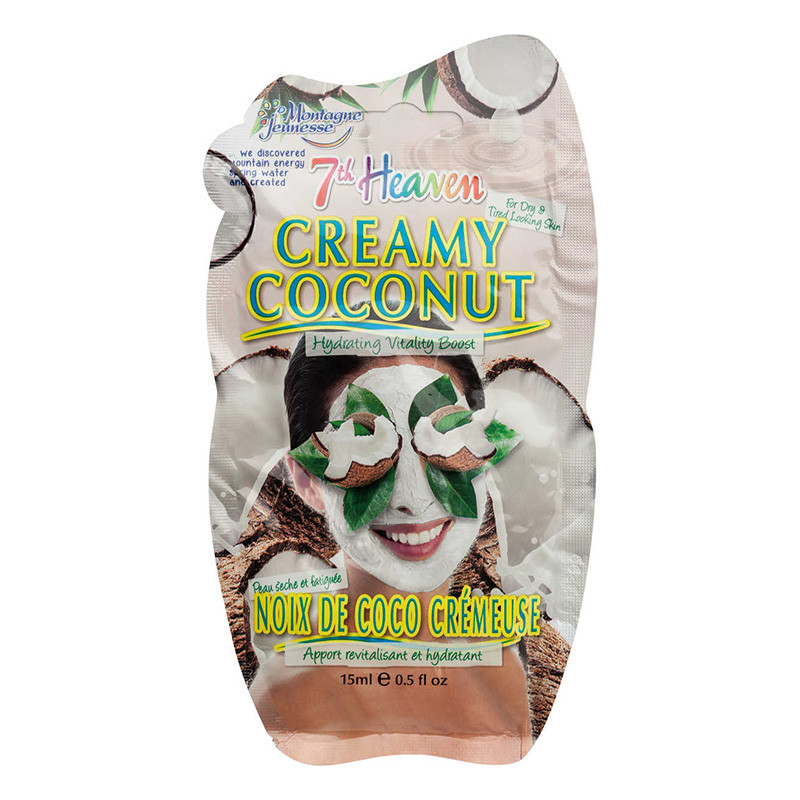 ماسک صورت مونته ژنه سری 7th Heaven مدل Coconut حجم 15 میلی لیتر