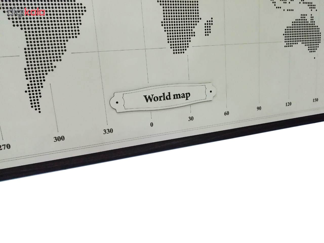 تابلو طرح نقشه جهان مدل s-15