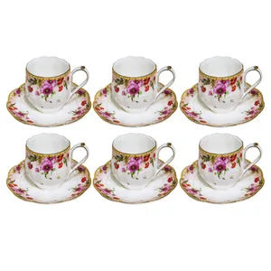 سرویس چایخوری 12 پارچه نوانس مدل Marigold