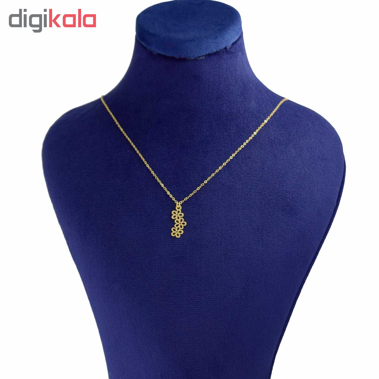 گردنبند طلا 18 عیار زنانه کانیار گالری کد GA52