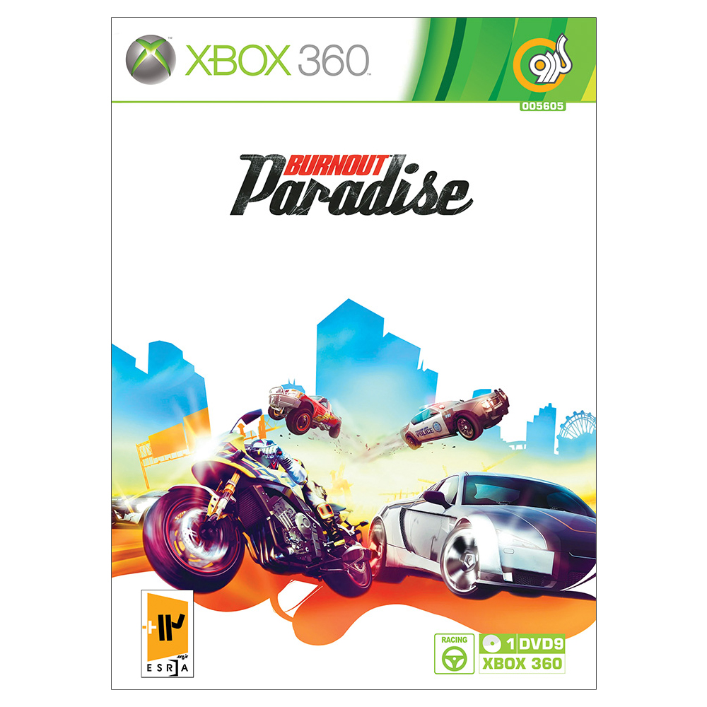 بازی Burnout Paradise مخصوص Xbox 360 نشر گردو