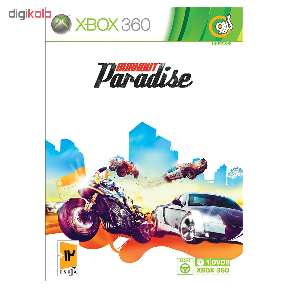 بازی Burnout Paradise مخصوص Xbox 360 نشر گردو