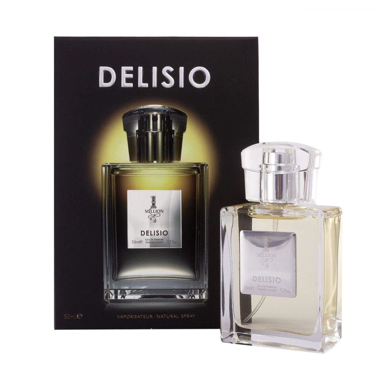 ادو پرفیوم مردانه دلیسیو مدل MILLION 1 حجم 50 میلی لیتر
