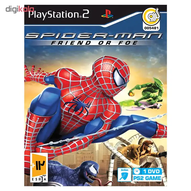 بازی Spider-Man Friend Or Foe مخصوص PS2 نشر گردو