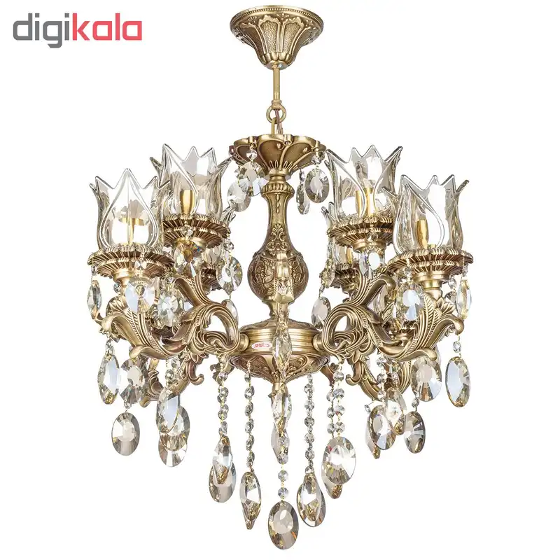 لوستر چشمه نور کد S3567.4-4-A