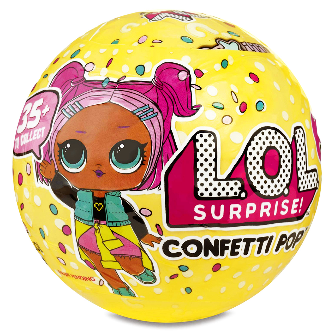 نقد و بررسی اسباب بازی شانسی ال او ال سورپرایز مدل confetti pop کد 951598 توسط خریداران