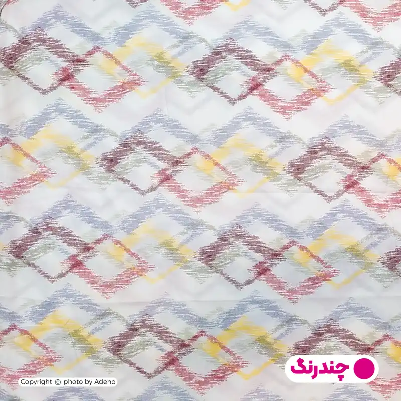 ملحفه آدنو مدل Diamond کد IR129 دونفره سایز 160x200 سانتی متر