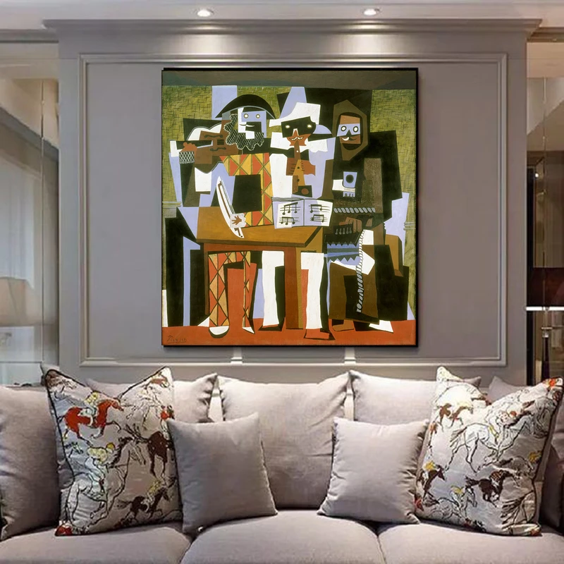 تابلو شاسی طرح سه نوازنده کد 714