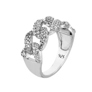 انگشتر نقره زنانه مد و کلاس کد 1000445-6