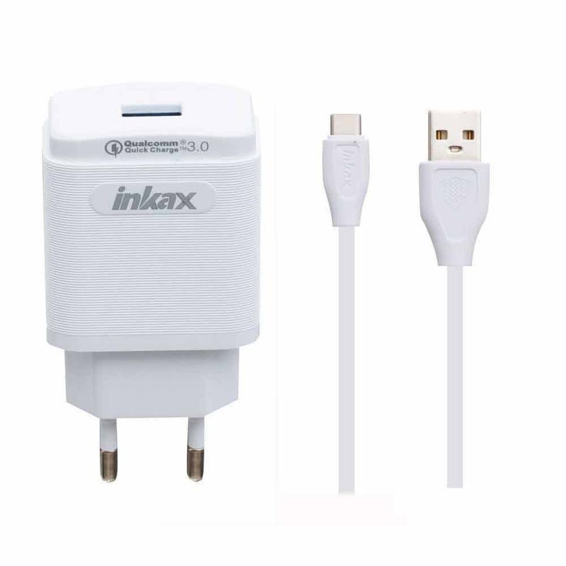 شارژر دیواری اینکاکس مدل CD-53  به همراه کابل تبدیل USB-C 