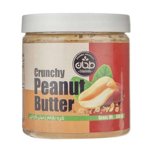 کره بادام زمینی کرانچی طحان مقدار 300 گرم