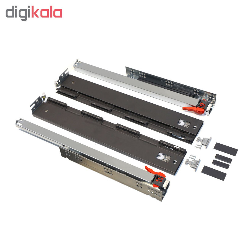 ریل کشو آرام بند صامت مدل SmartFlow A45H58 سایز 45 سانتیمتری بسته 2 عددی