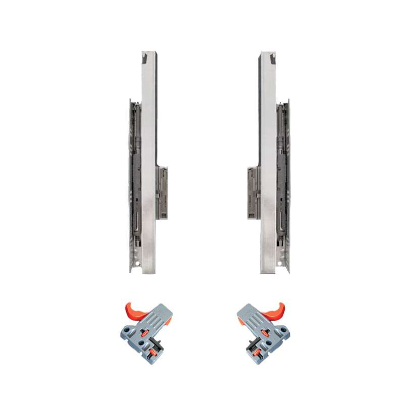 ریل کشو فشاری-آرام بند صامت مدل Smart Slide AF50 سایز 50 سانتیمتری بسته 2 عددی