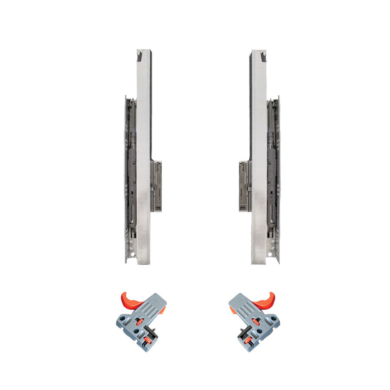 ریل کشو فشاری-آرام بند صامت مدل Smart Slide AF50 سایز 50 سانتیمتری بسته 2 عددی