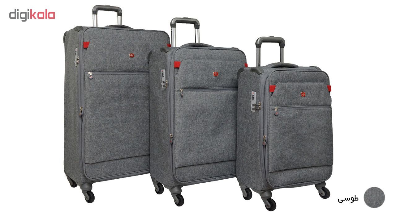 مجموعه سه عددی چمدان مدل LGHT 700379