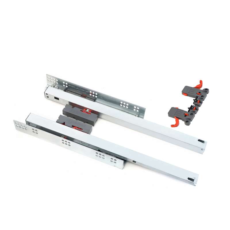 ریل کشو فشاری صامت مدل Smart Slide FF40 سایز 40 سانتیمتری بسته 2 عددی ریل کشو فشاری صامت مدل Smart Slide FF40 سایز 40 سانتیمتری بسته 2 عددی