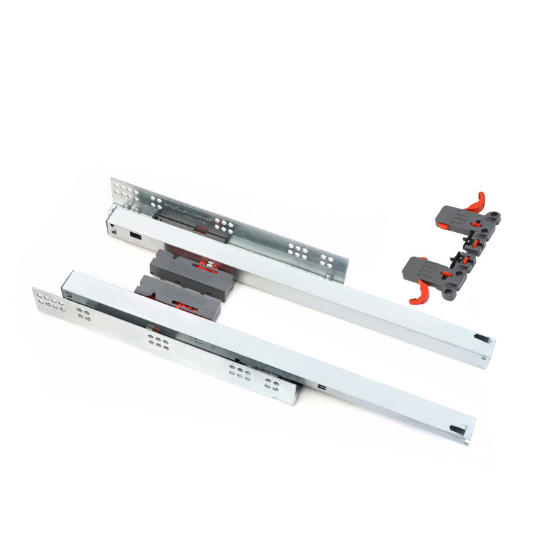 ریل کشو فشاری صامت مدل Smart Slide FF45 سایز 45 سانتیمتری بسته 2 عددی ریل کشو فشاری صامت مدل Smart Slide FF45 سایز 45 سانتیمتری بسته 2 عددی