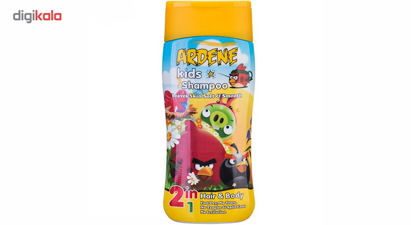 شامپو بچه دخترانه آردن مناسب برای سر و بدن حجم 200ml شامپو بچه دخترانه آردن مناسب برای سر و بدن حجم 200ml