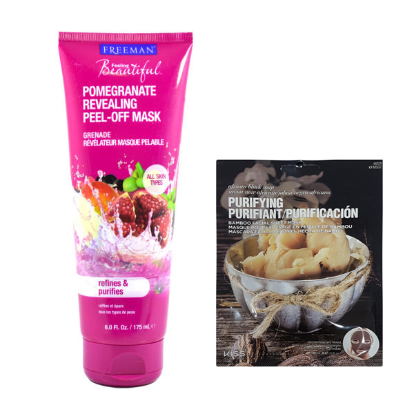 ماسک صورت فریمن مدل pomegranate حجم 175 میلی لیتر به همراه ماسک صورت کیس کد 04