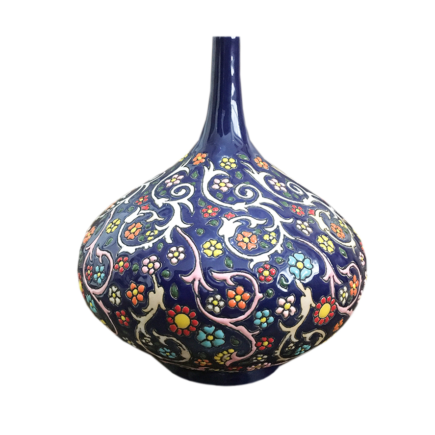گلدان مینا کاری کد 2