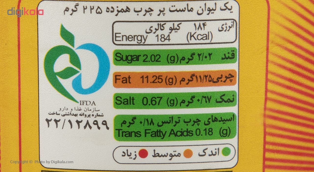 ماست سوئیسی دومینو مقدار 1.5 کیلوگرم