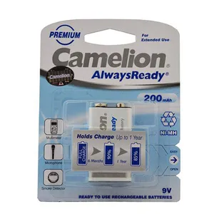 باتری کتابی قابل شارژ کملیون مدل ALWAYS READY بسته 12 عددی