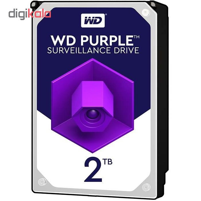 هارددیسک اینترنال وسترن دیجیتال مدل Purple WD20PURX ظرفیت 2 ترابایت 1