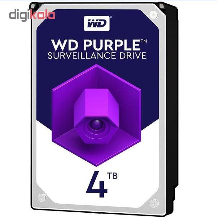 هارددیسک اینترنال وسترن دیجیتال مدل Purple WD40PURX ظرفیت 4 ترابایت