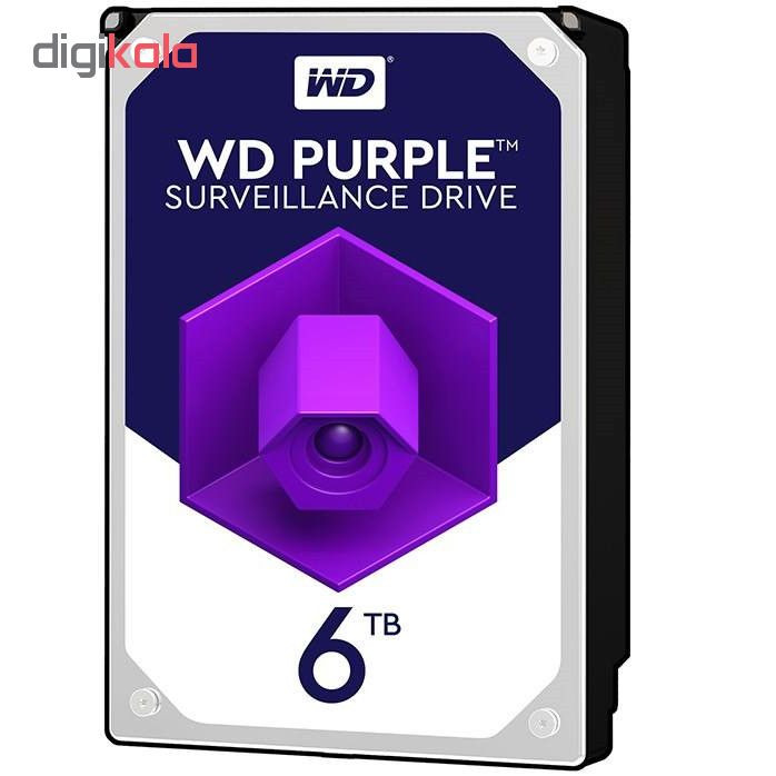 هارددیسک اینترنال وسترن دیجیتال مدل Purple WD60PURX ظرفیت6 ترابایت 1