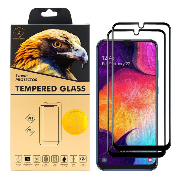 محافظ صفحه نمایش گلدن ایگل مدل DFC-X2 مناسب برای گوشی موبایل سامسونگ Galaxy A50 بسته دو عددی محافظ صفحه نمایش گلدن ایگل مدل DFC-X2 مناسب برای گوشی موبایل سامسونگ Galaxy A50 بسته دو عددی