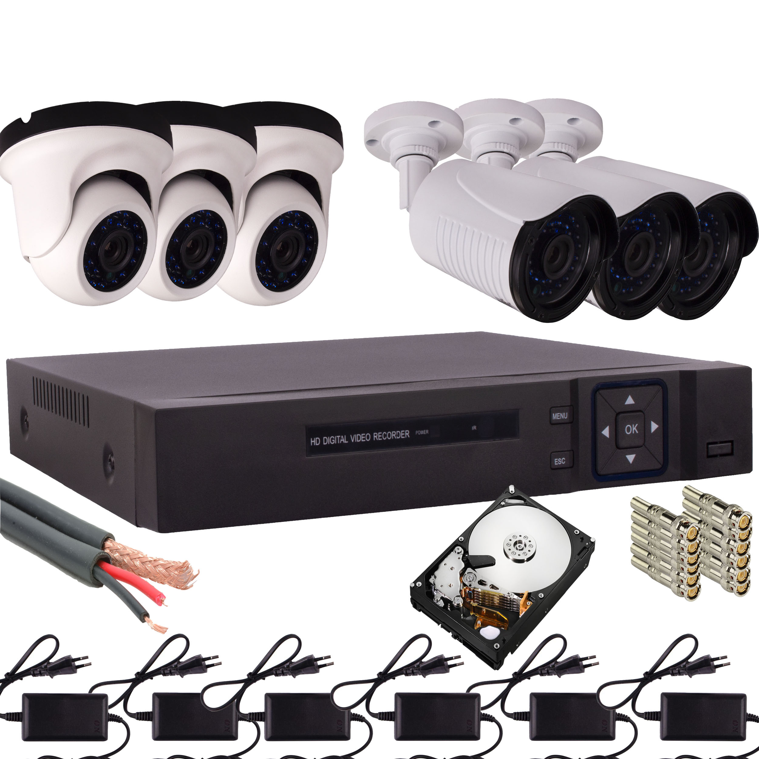 سیستم امنیتی آنالوگ مدل 5008-925-3-901-3-AH-HDD