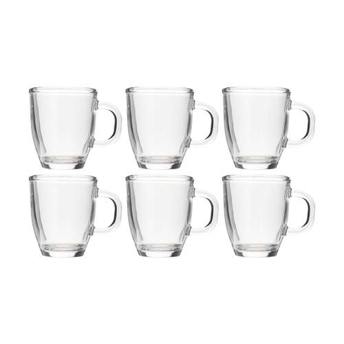 نیم لیوان شیشه و بلور اصفهان مدل شمیم کد 420 بسته 6 عددی