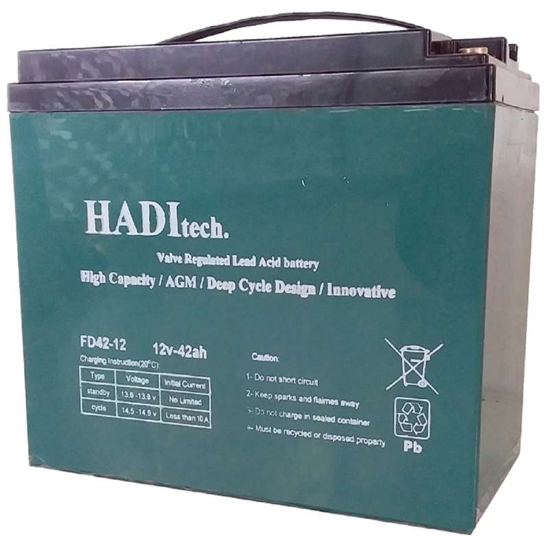 باتری ویلچر برقی هادیتک مدل FD12V42 باتری ویلچر برقی هادیتک مدل FD12V42