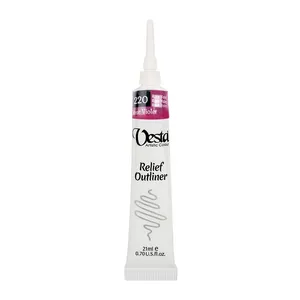 خمیر دورگیر وستا مدل  Rose Violet 220 حجم 21 میلی لیتر