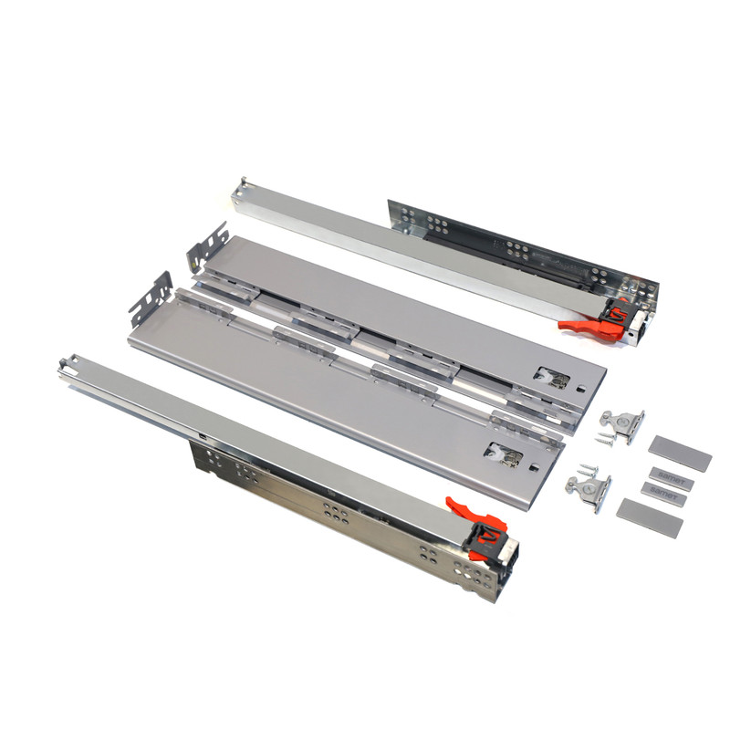 ریل کشو آرام بند صامت مدل Alphabox GR40 سایز 40 سانتیمتری بسته 2 عددی