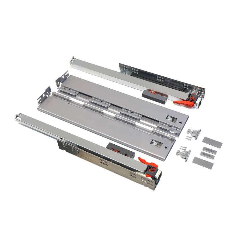 ریل کشو فشاری صامت مدل Alphabox FG45 سایز 45 سانتیمتری بسته 2 عددی ریل کشو فشاری صامت مدل Alphabox FG45 سایز 45 سانتیمتری بسته 2 عددی