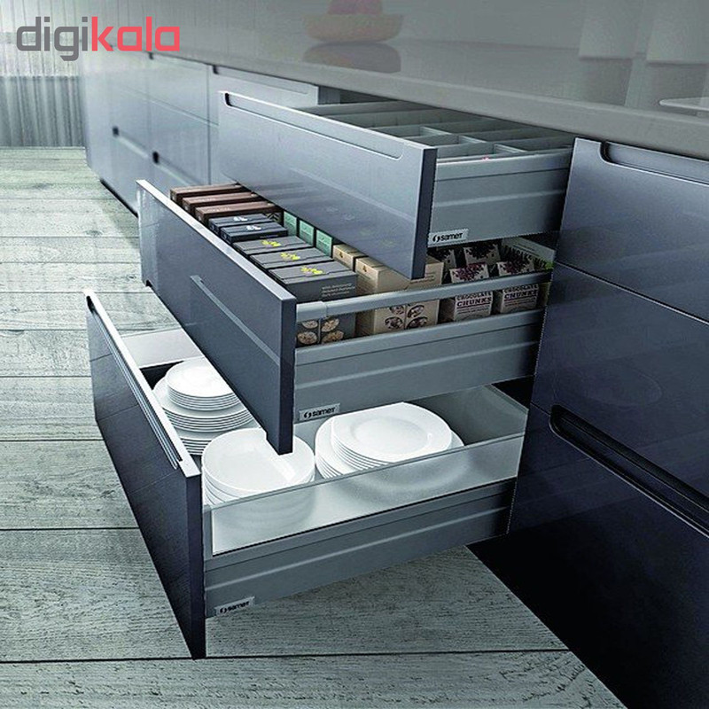 ریل کشو فشاری صامت مدل Alphabox FG45 سایز 45 سانتیمتری بسته 2 عددی ریل کشو فشاری صامت مدل Alphabox FG45 سایز 45 سانتیمتری بسته 2 عددی